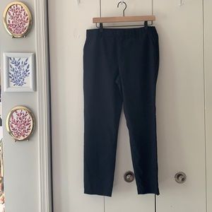 Navy Uniqlo Smart 2 Way Stretch Ankle Pants Size L